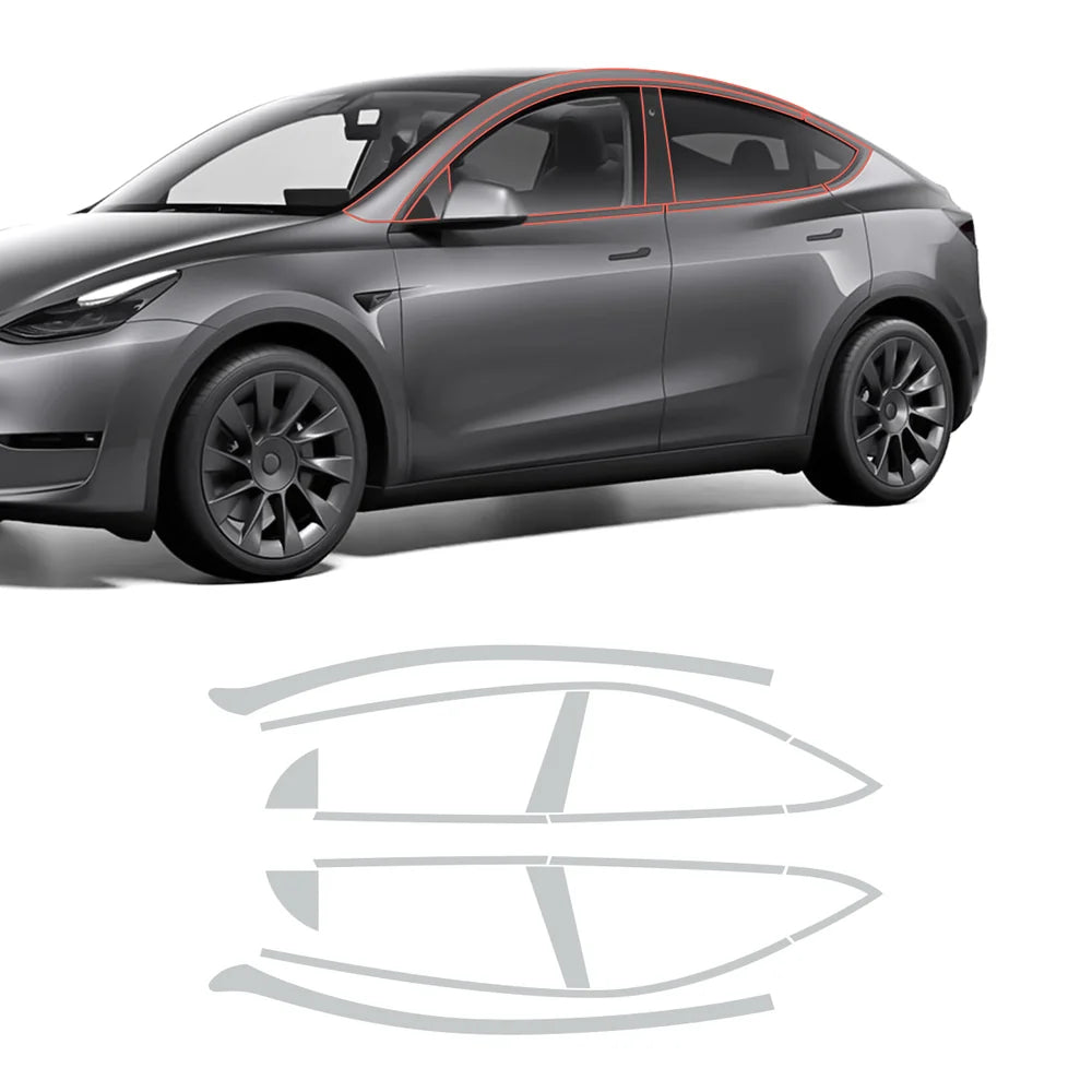 TPU Invisible Full Car Paint Protection Film (PPF) for Tesla Model Y (2020-2024)