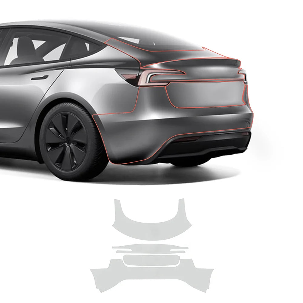 TPU Invisible Full Car Paint Protection Film (PPF) for Tesla Model 3 Highland 2024+