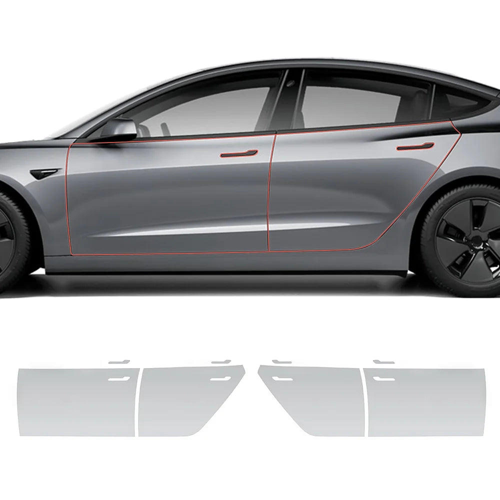 TPU Invisible Full Car Paint Protection Film (PPF) for Tesla Model 3 (2020-2023)