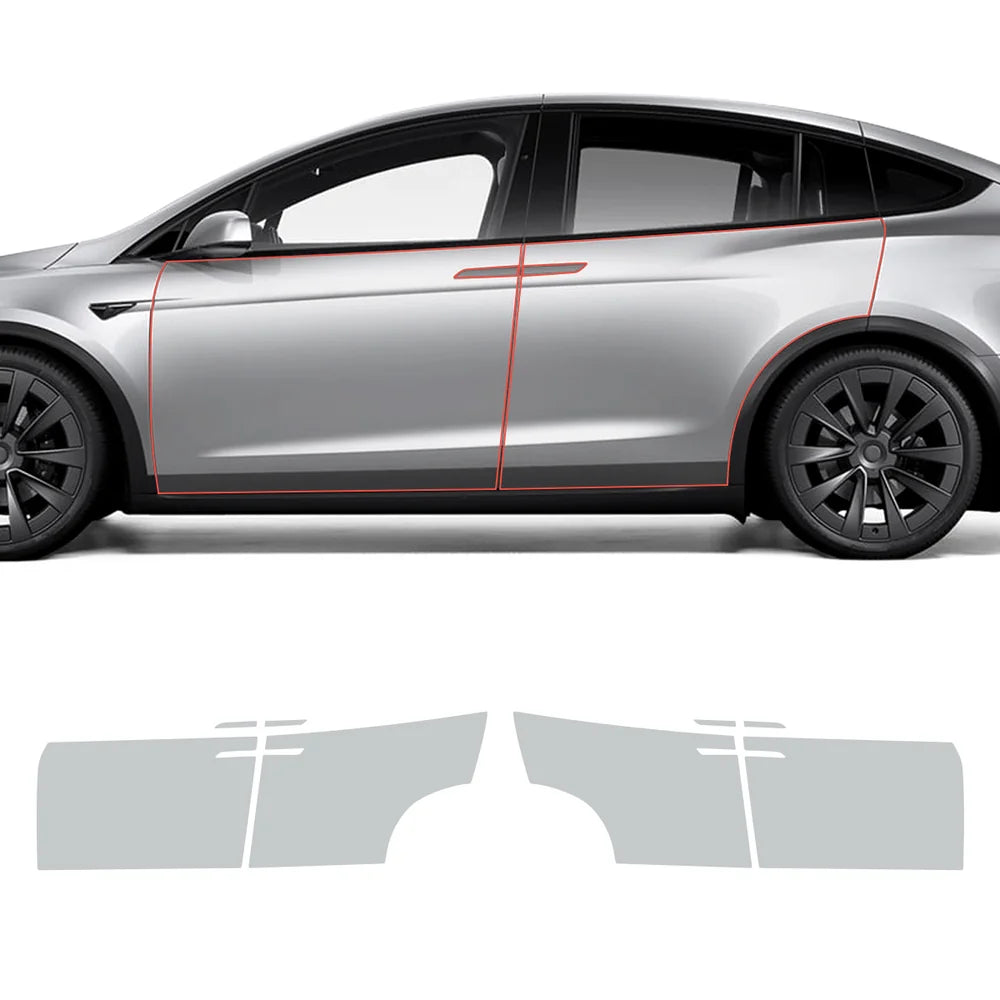 TPU Invisible Full Car Paint Protection Film (PPF) for Tesla Model X (2022-2024)