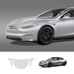 TPU Invisible Full Car Paint Protection Film (PPF) for Tesla Model S (2021-2024)