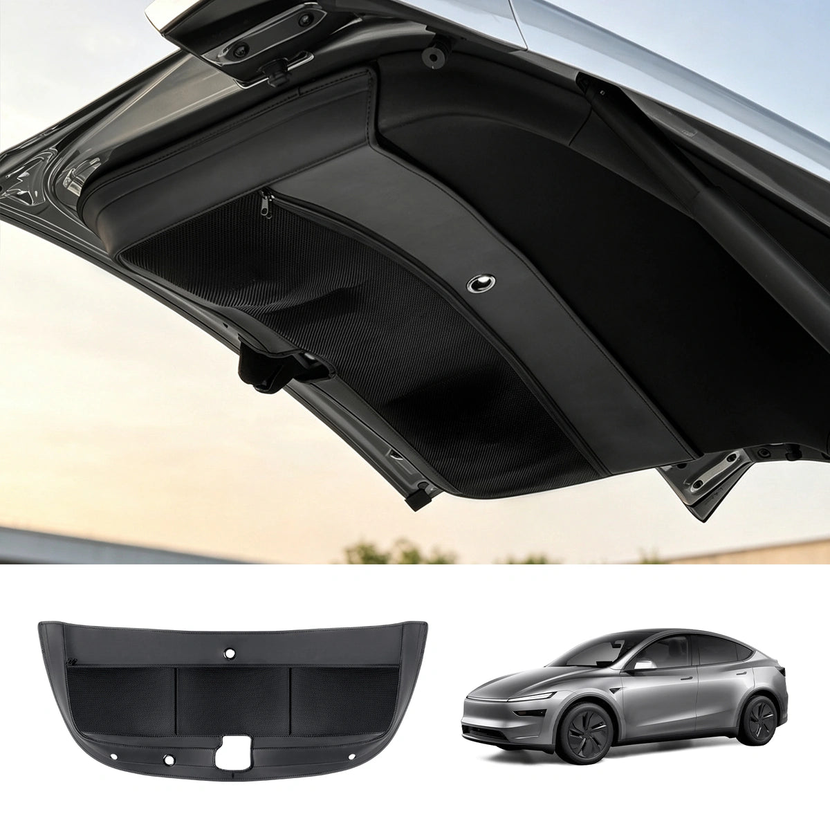 Tailgate Interior Storage & Protection Mat for Tesla Model Y Juniper 2025+