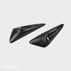 [Real Carbon Fiber] Blinklysdeksel For Model X 2021+
