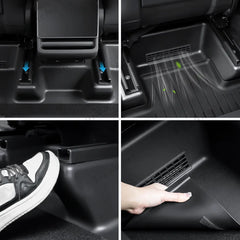TPE Under-Seat Corner Anti-Kick Covers for Tesla Model Y Juniper 2025+