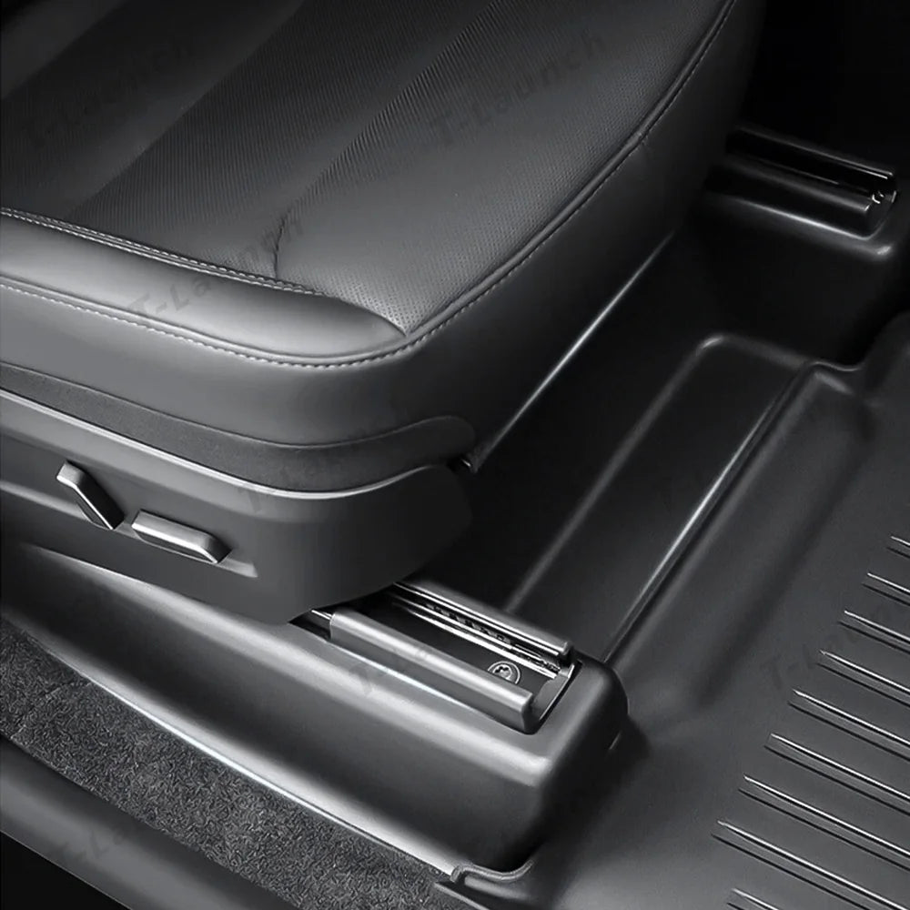 TPE Under-Seat Corner Anti-Kick Covers for Tesla Model Y Juniper 2025+