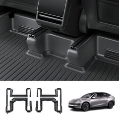 TPE Full-Wrap Under-Seat Corner Protector for Tesla Model Y L 2026+