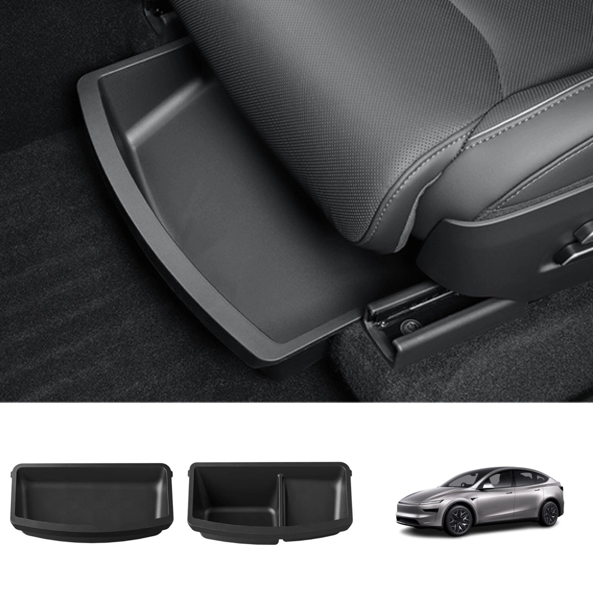 Front Under Seat Storage Box for Tesla Model YL Interior Accessories