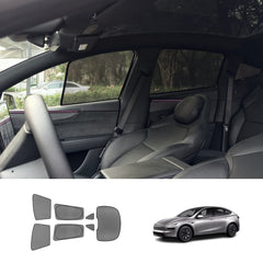 Window Sunshade Mesh Set UV Protection for Tesla Model YL 6-Seater 2026+