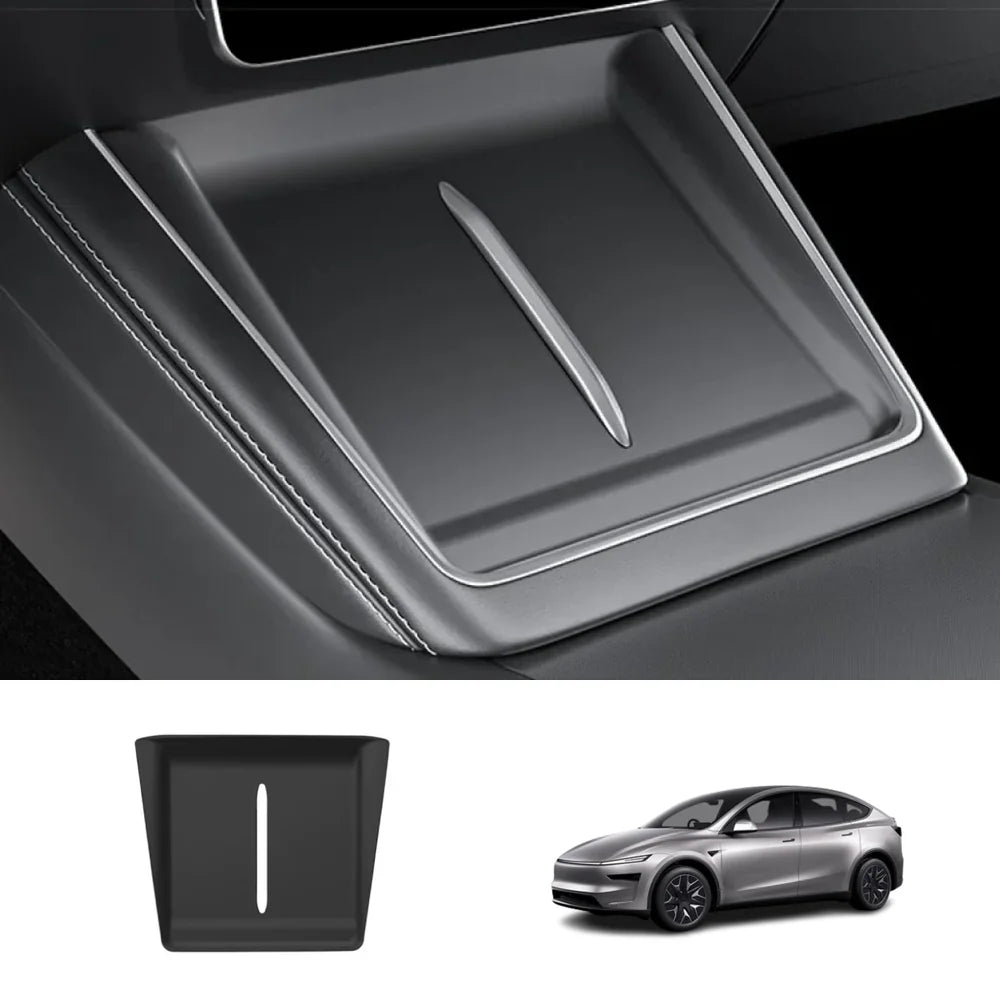 Wireless Charging Pad Silicone Protector Anti-Slip Mat for Tesla Model YL 2026+