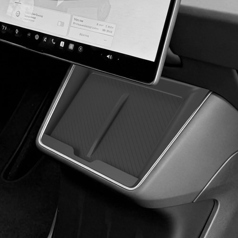 Wireless Charging Silicone Mat Protector for Tesla Model Y Standard 2026+