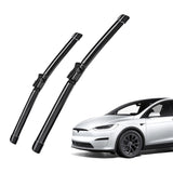 27" and 18" Windshield Wiper Blades Replacement for Tesla Model X (Set of 2)