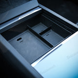 Center Console Organizer and Armrest Box for Tesla 2024 Model 3 Highland