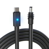 USB C to DC Power Cable with Indicator Light for Starlink Mini