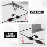 SPX to RJ45 Ethernet Adapter Coupler for Starlink Gen 2