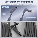 Heavy-Duty Chew-Proof Armored Cable for Starlink Gen 2