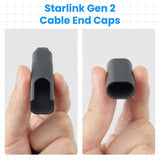 Dust Proof Cable End Protectors for Starlink Gen 2