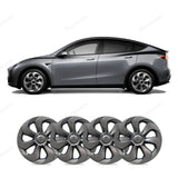 <tc>Model</tc> Y 19 '' Gemini Wheels Cover Hubcaps Remplacement 4PCS pour Tesla (2020-2023)