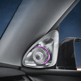 Model 3/Y 4D Rotating Horn LED Front Door Speaker for Tesla