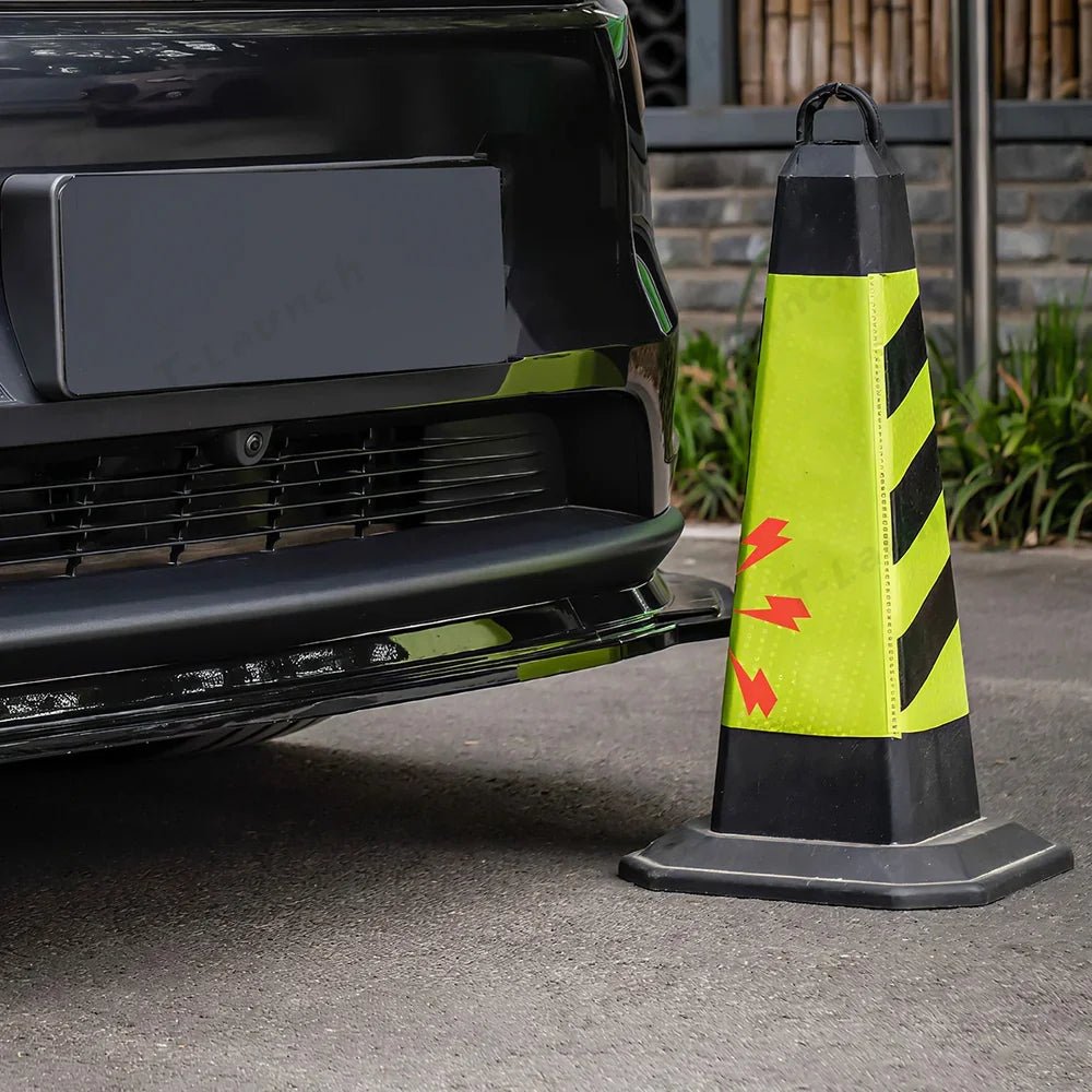 ABS 3-Piece No-Drill front bumper lip spoiler for Tesla Model Y Juniper 2025+ - T-Launch