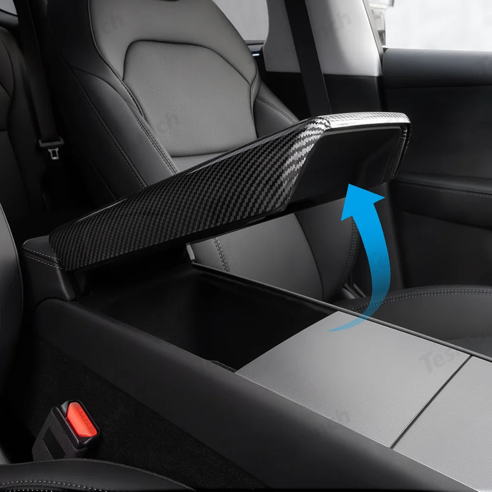 ABS Center Console Armrest Cover for Tesla Model Y Juniper 2025+ - T-Launch