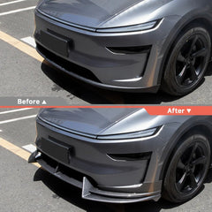 ABS Front Bumper Lip Spoiler for Tesla Model Y Juniper 2025+ - T-Launch
