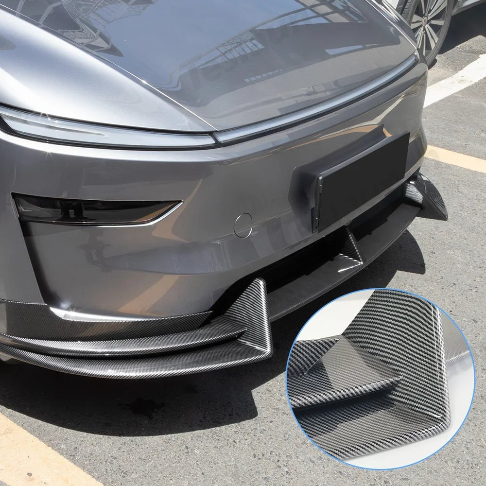 ABS Front Bumper Lip Spoiler for Tesla Model Y Juniper 2025+ - T-Launch