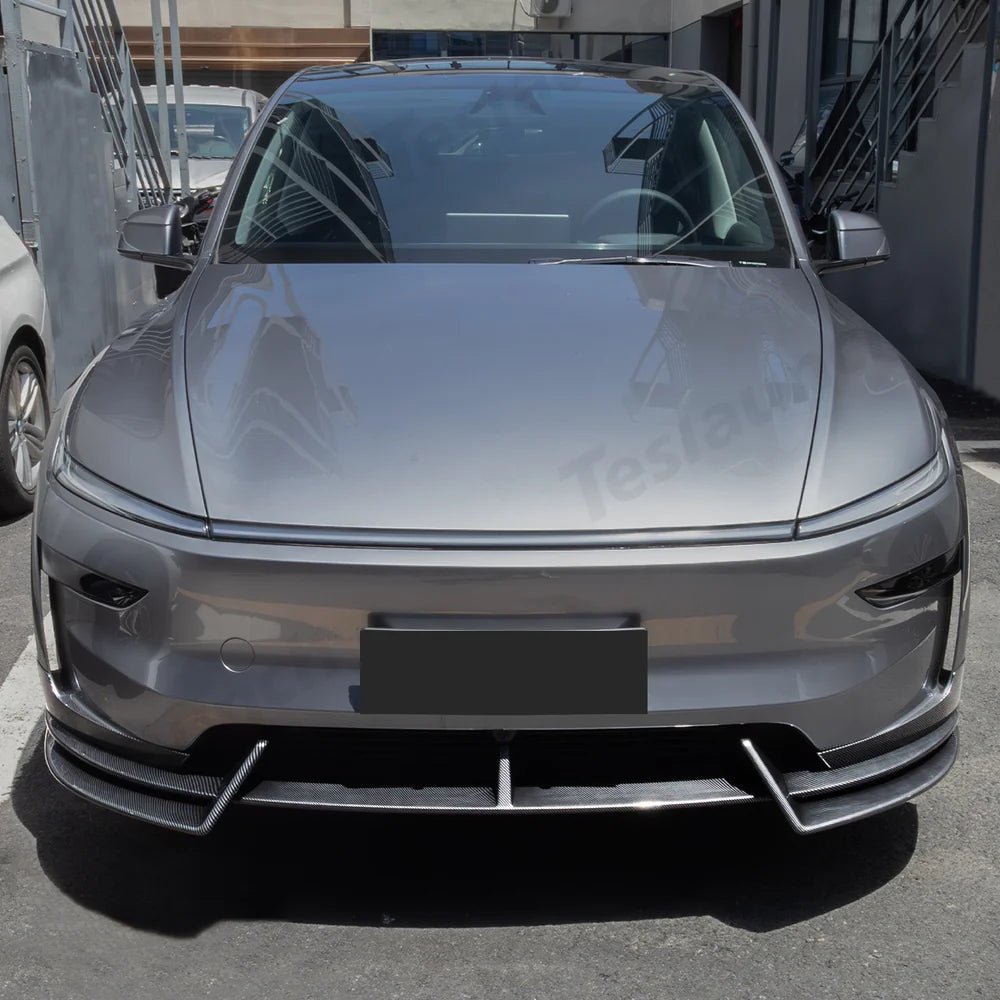 ABS Front Bumper Lip Spoiler for Tesla Model Y Juniper 2025+ - T-Launch
