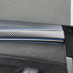 ABS Interior Door Panel Upper Trim Covers (4PCS) for Tesla Model Y Juniper 2025+ - T-Launch