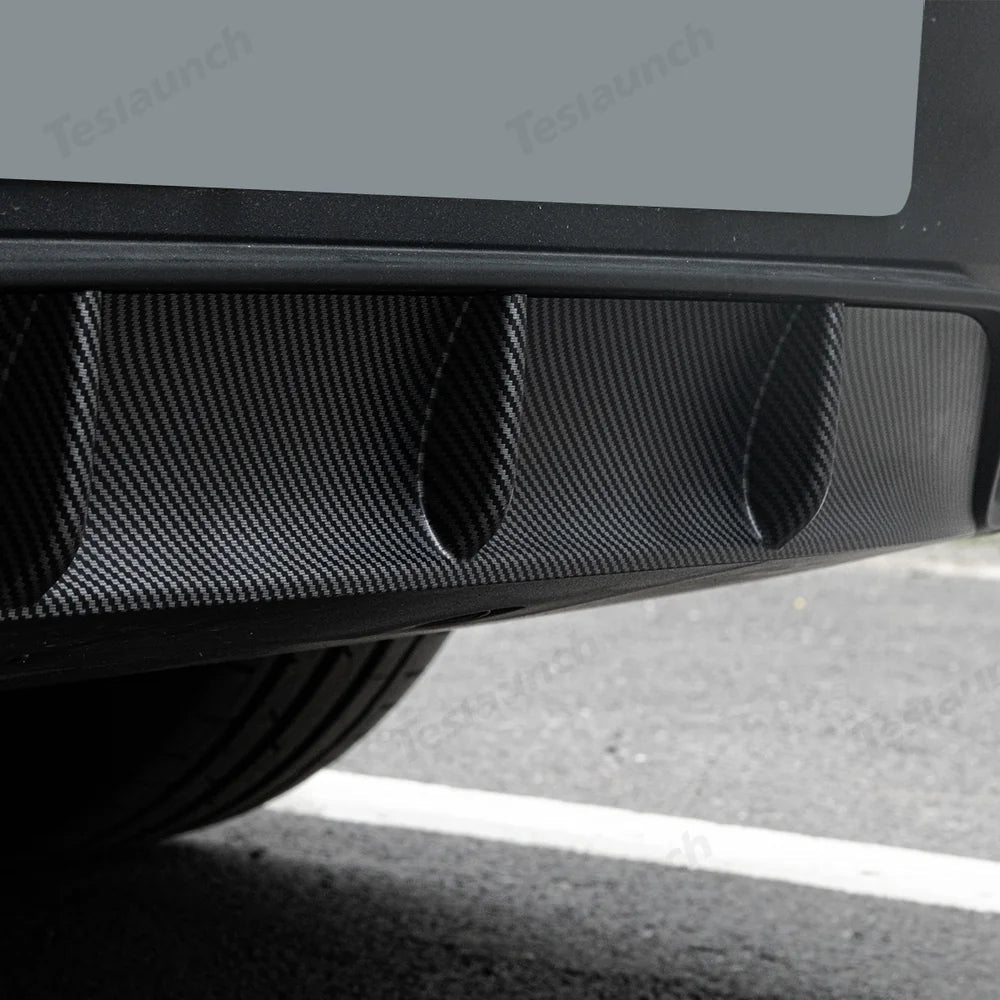 ABS Rear Bumper Lip Spoiler for Tesla Model Y Juniper 2025+ - T-Launch