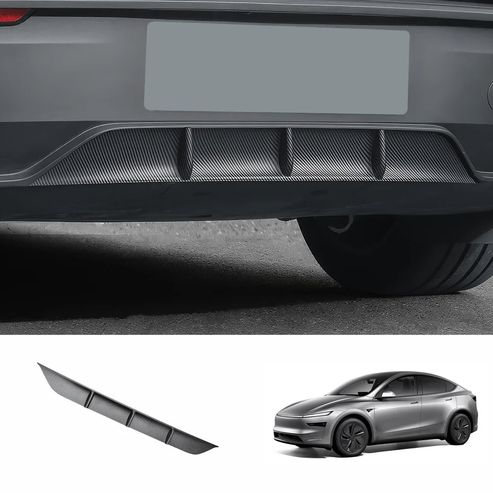 ABS Rear Bumper Lip Spoiler for Tesla Model Y Juniper 2025+ - T-Launch