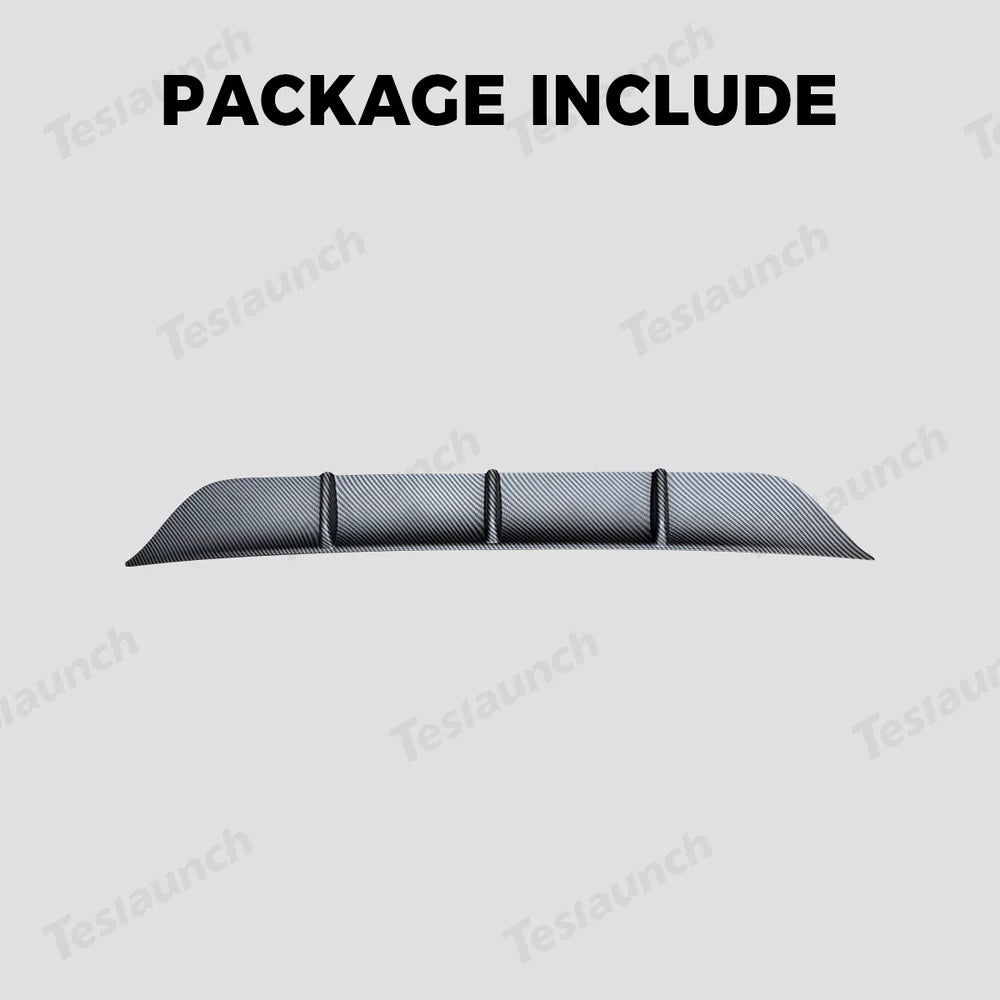 ABS Rear Bumper Lip Spoiler for Tesla Model Y Juniper 2025+ - T-Launch