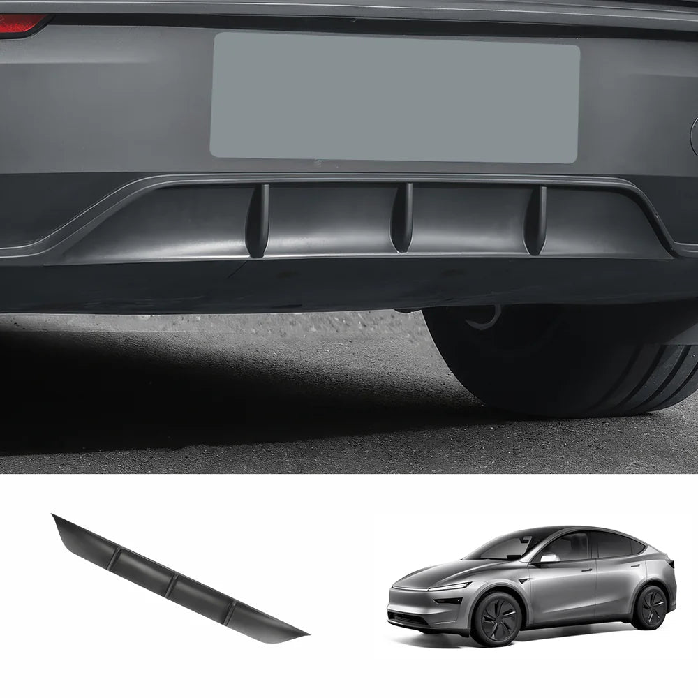ABS Rear Bumper Lip Spoiler for Tesla Model Y Juniper 2025+ - T-Launch