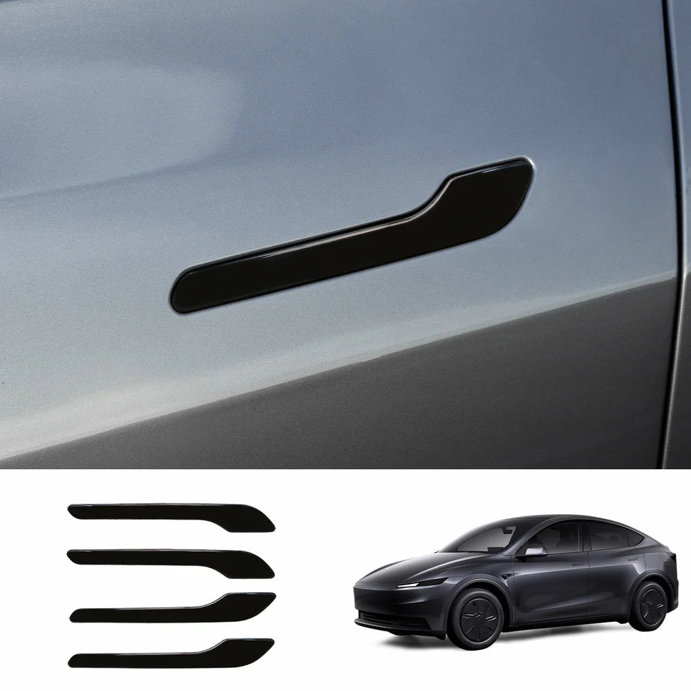 ABS Side Mirror Covers & Door Handle Covers for 2026 New Tesla Model Y Standard - T-Launch