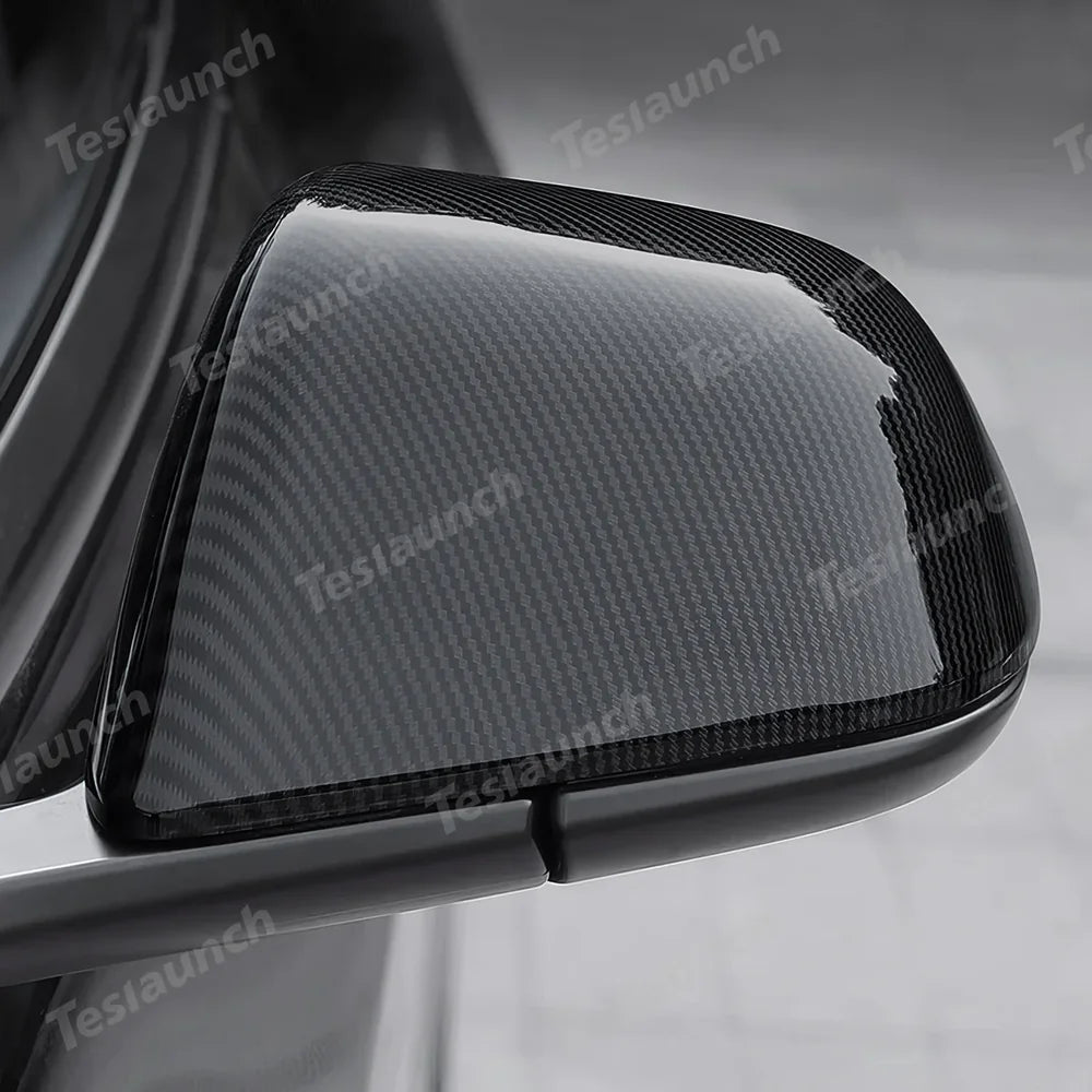 ABS Side Mirror Covers & Door Handle Covers for Tesla Model 3 Highland Standard 2025+ - T-Launch