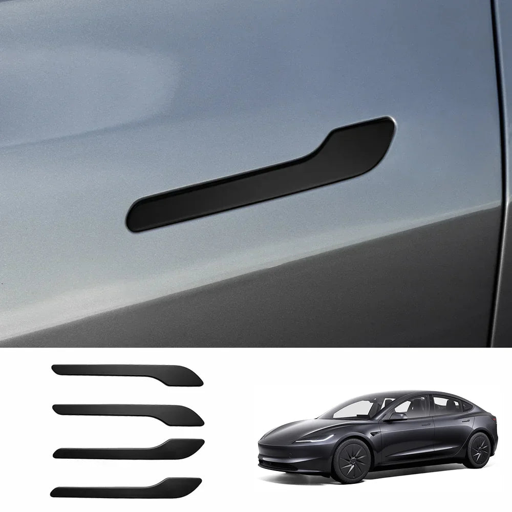 ABS Side Mirror Covers & Door Handle Covers for Tesla Model 3 Highland Standard 2025+ - T-Launch