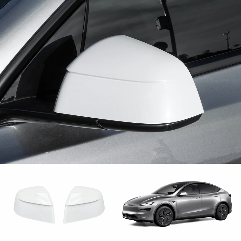 ABS Side Mirror Covers & Door Handle Covers for Tesla Model Y Juniper 2025+ / Model 3 Highland 2024+ - T-Launch