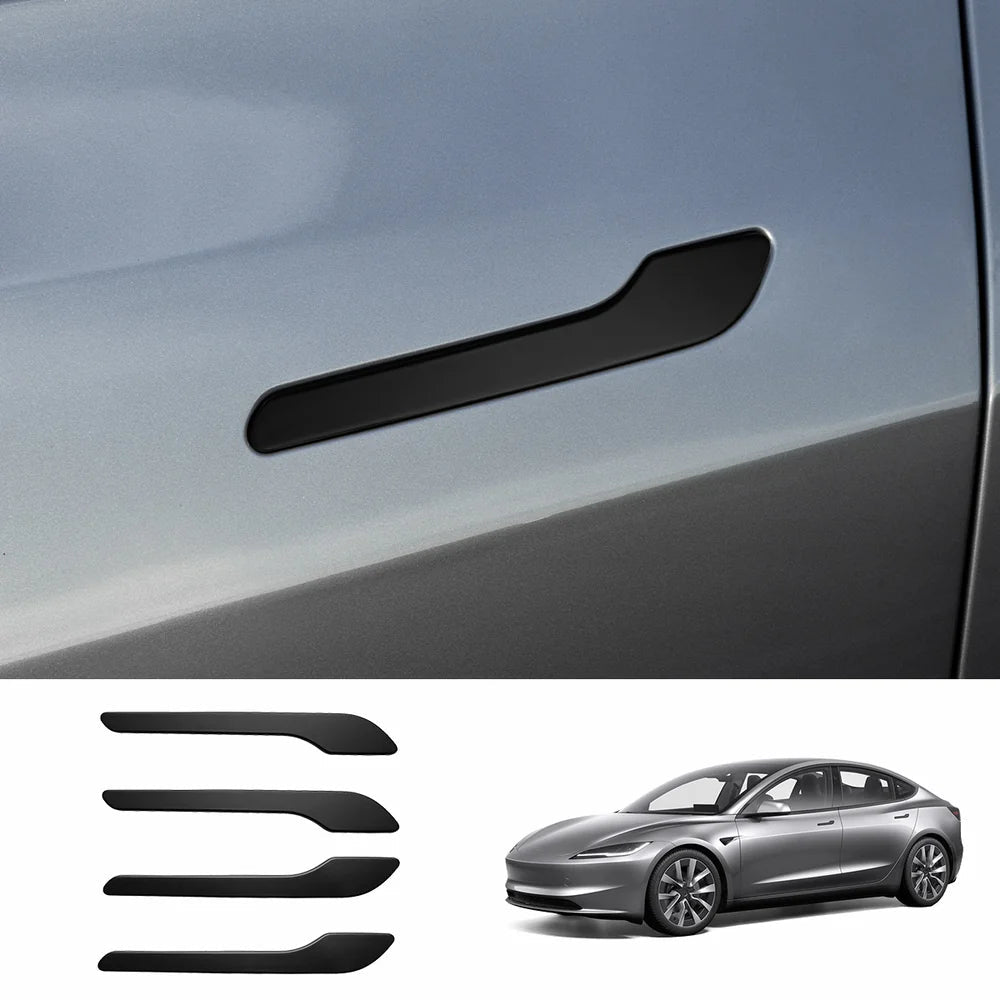 ABS Side Mirror Covers & Door Handle Covers for Tesla Model Y Juniper 2025+ / Model 3 Highland 2024+ - T-Launch
