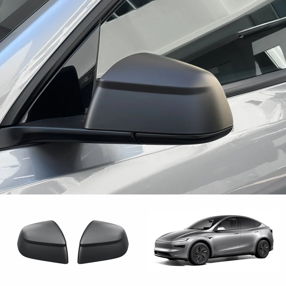 ABS Side Mirror Covers & Door Handle Covers for Tesla Model Y Juniper 2025+ / Model 3 Highland 2024+ - T-Launch