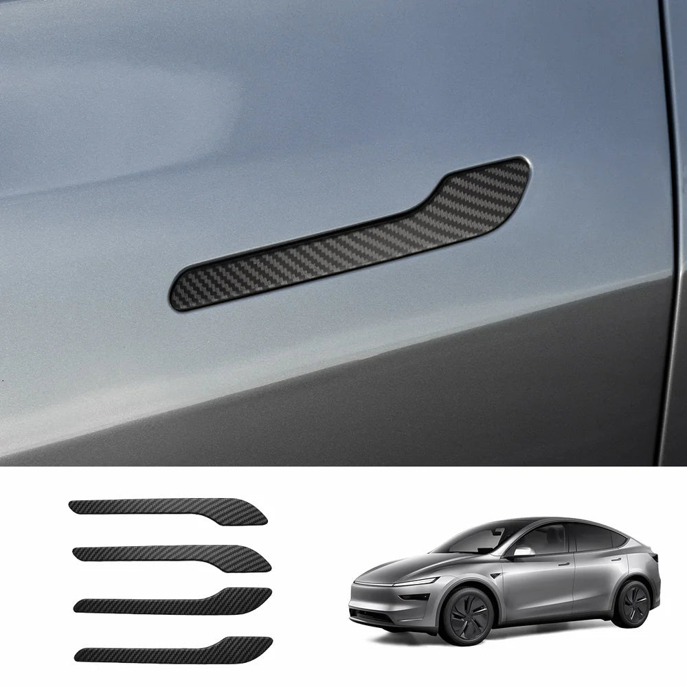 ABS Side Mirror Covers & Door Handle Covers for Tesla Model Y Juniper 2025+ / Model 3 Highland 2024+ - T-Launch