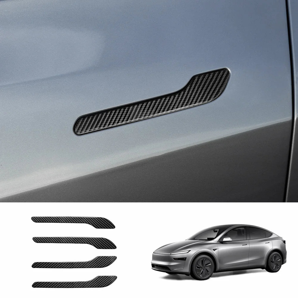 ABS Side Mirror Covers & Door Handle Covers for Tesla Model Y Juniper 2025+ / Model 3 Highland 2024+ - T-Launch