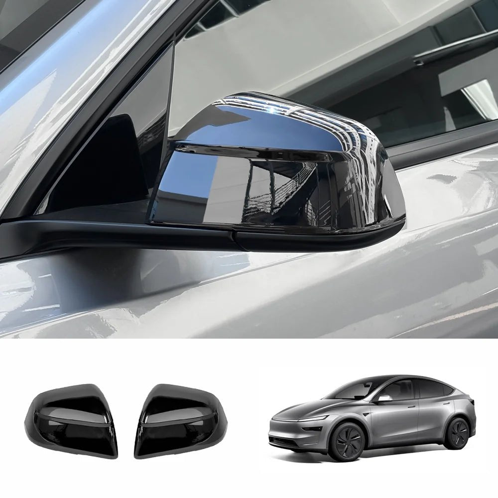 ABS Side Mirror Covers & Door Handle Covers for Tesla Model Y Juniper 2025+ / Model 3 Highland 2024+ - T-Launch
