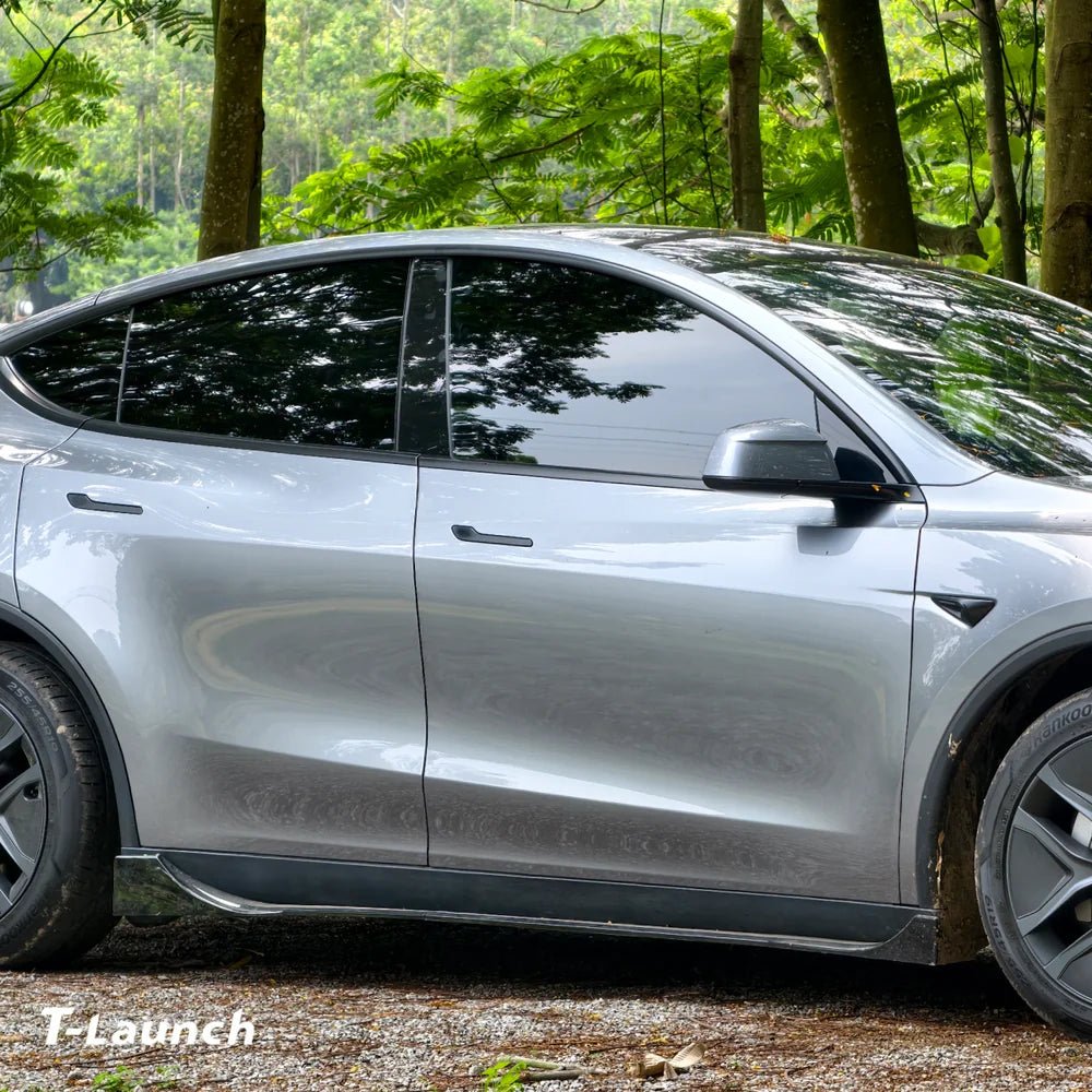 ABS Split-Type Side Skirts for Tesla Model Y Juniper 2025+ - T-Launch