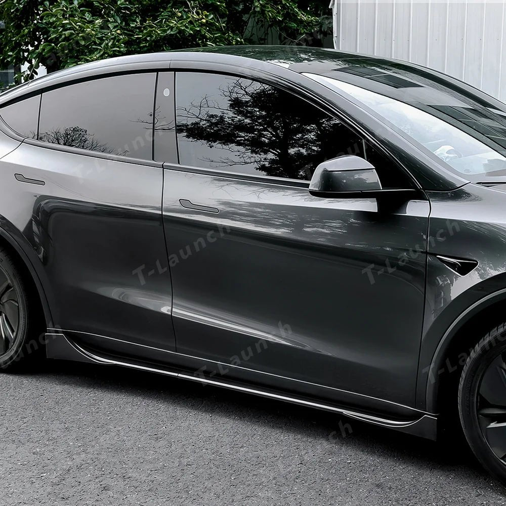 ABS Split-Type Side Skirts for Tesla Model Y Juniper 2025+ - T-Launch