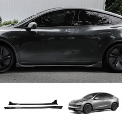 ABS Split-Type Side Skirts for Tesla Model Y Juniper 2025+ - T-Launch