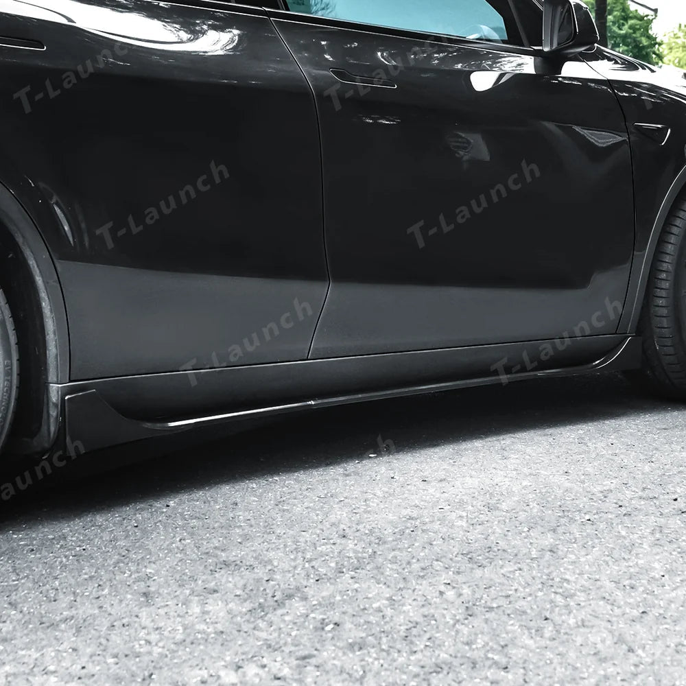 ABS Split-Type Side Skirts for Tesla Model Y Juniper 2025+ - T-Launch