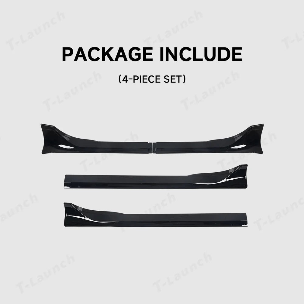 ABS Split-Type Side Skirts for Tesla Model Y Juniper 2025+ - T-Launch