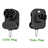Adaptador CCS2 para Tesla AC+DC Max 250A para Modelo 3/X/Y/S