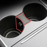 Model 3/Y Cup Holder Stabilizer Limit Insert for Tesla, Water Cup Slot Stabilizer Clip Non-Slip Holder