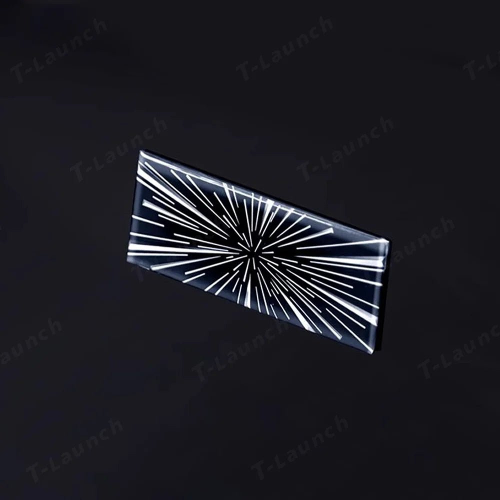 Adhesive Time Tunnel Rear Emblem Badge for Tesla Model Y Juniper 2025+ - T-Launch