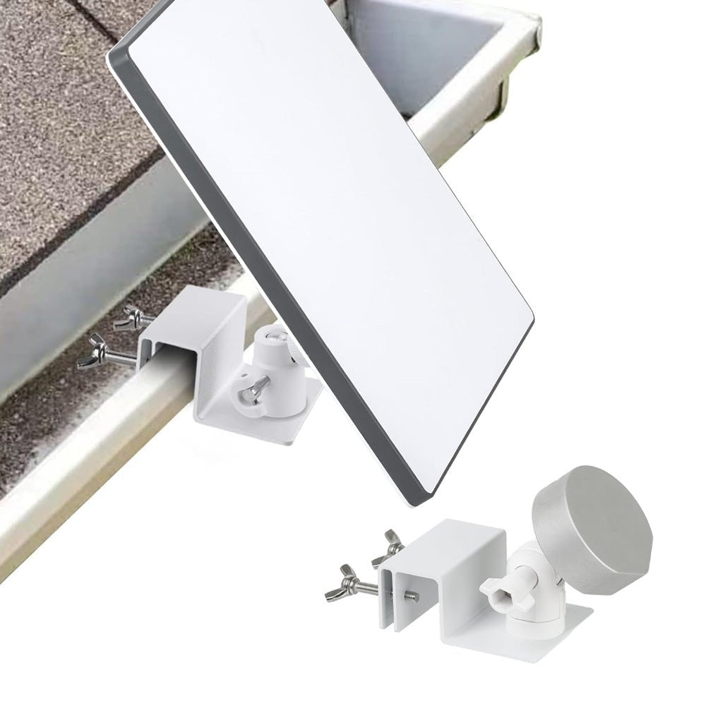Adjustable Gutter Mount with Screw Adapter for Starlink Mini - T-Launch